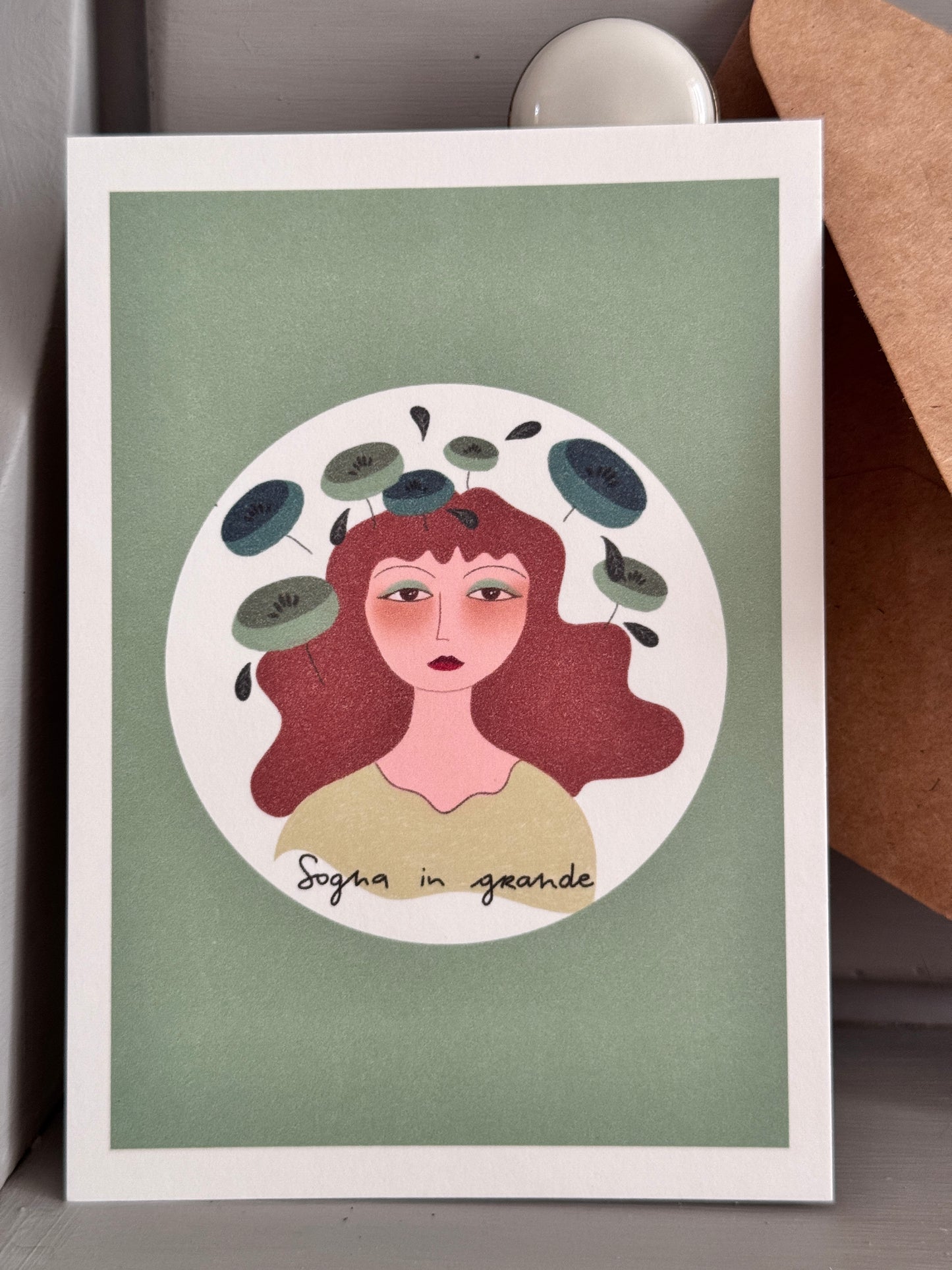 Cartolina Sogna in grande