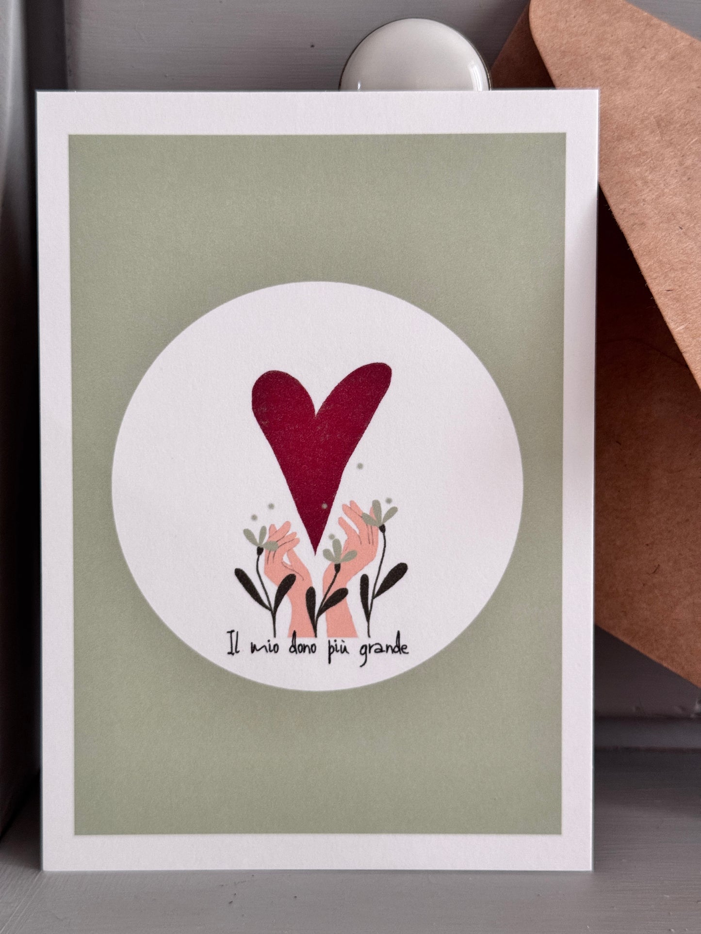 Cartolina Il mio dono più grande