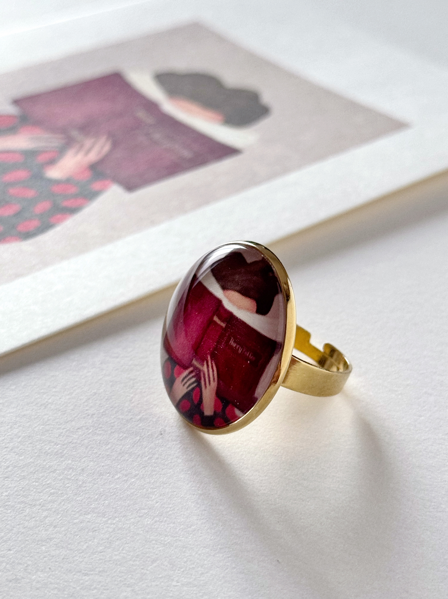 Anello La divoratrice di libri