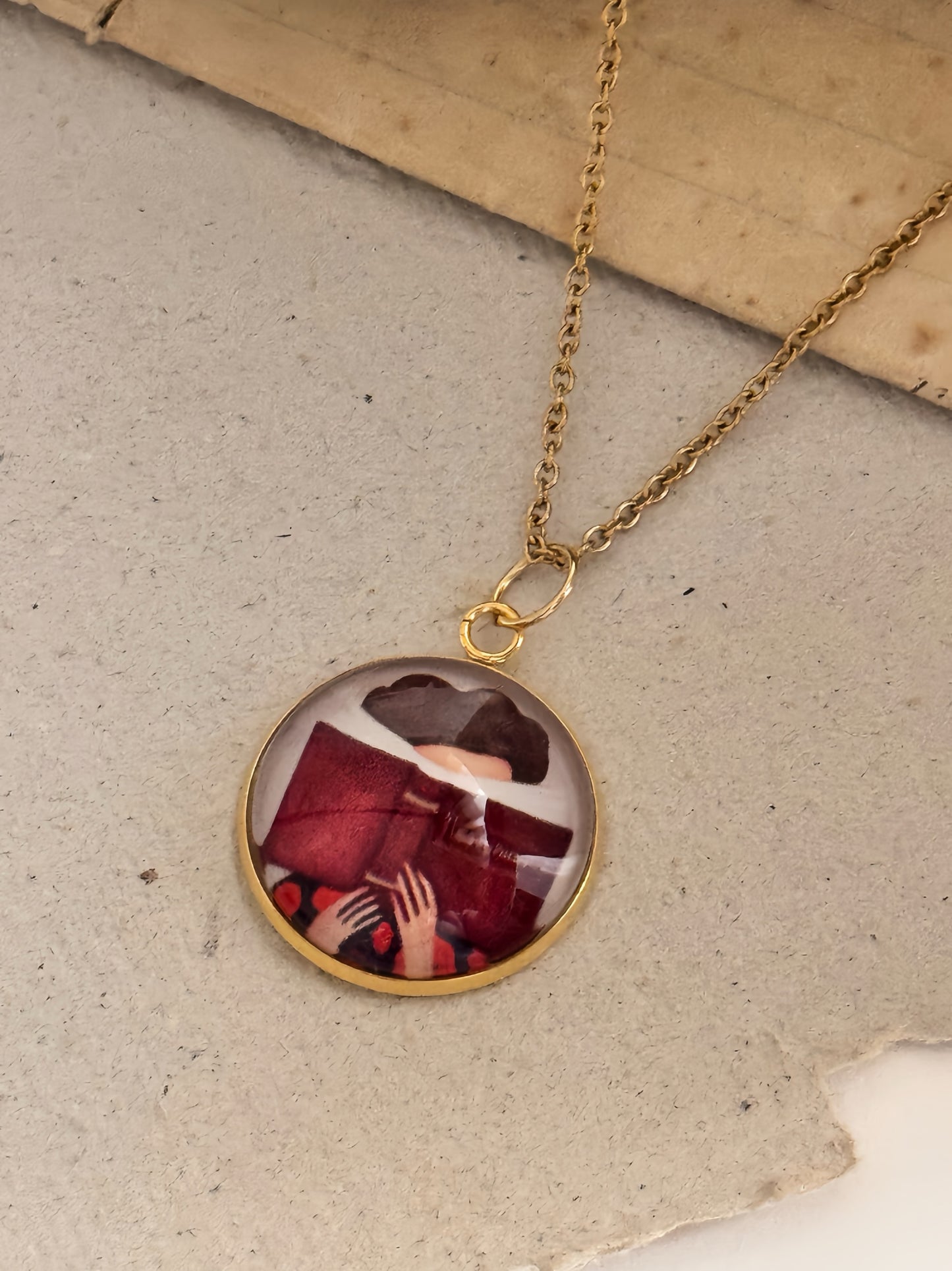 Collana con ciondolo La divoratrice di libri