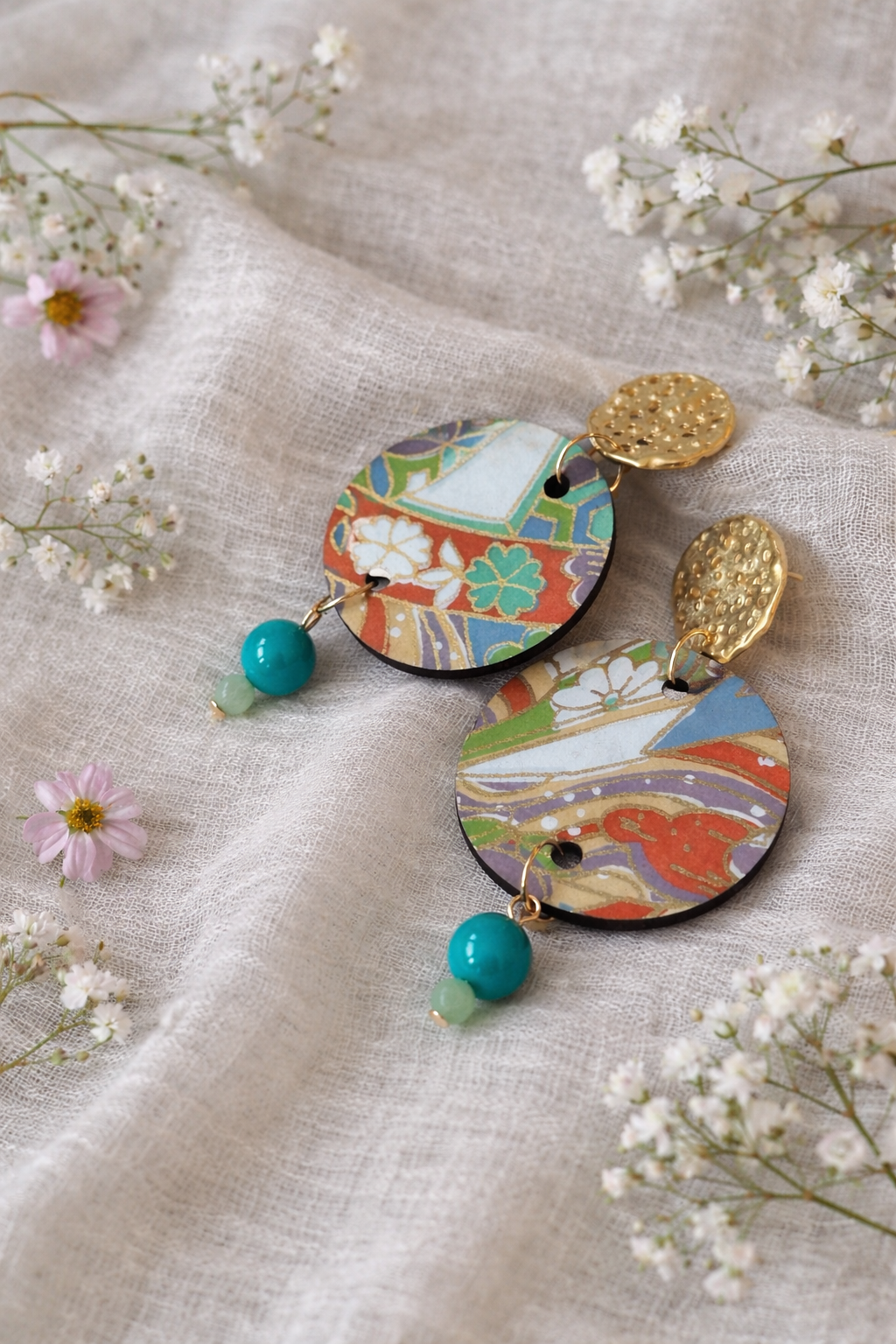 Gioielli in carta giapponese