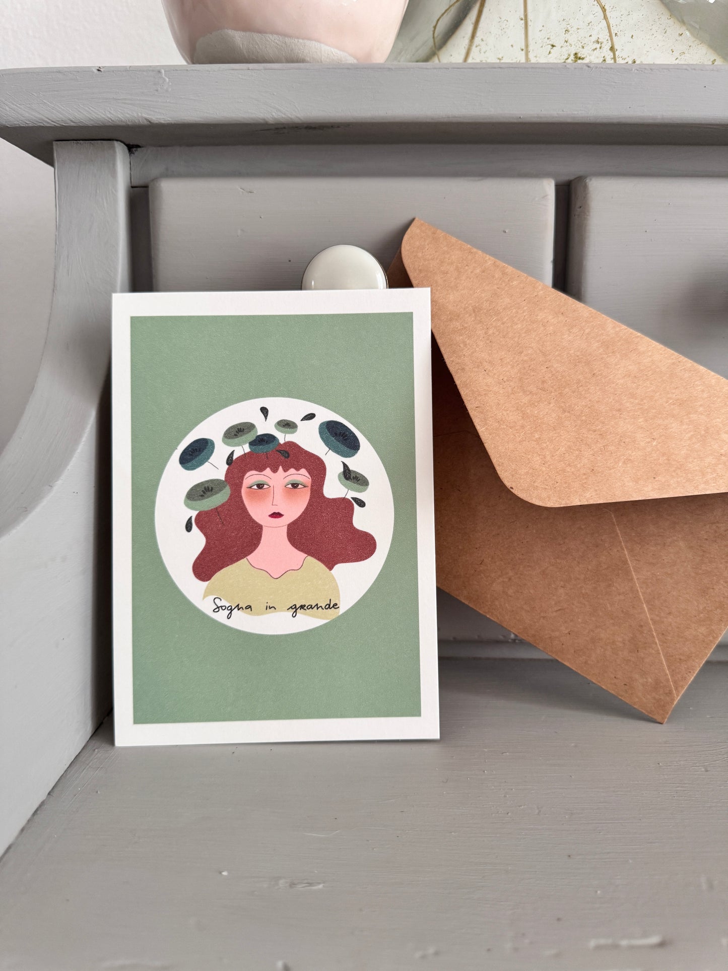 Cartolina Sogna in grande