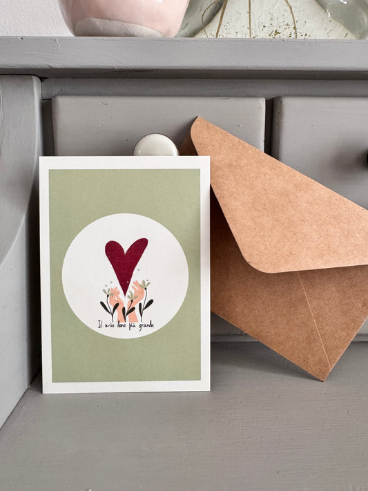 Cartolina Il mio dono più grande