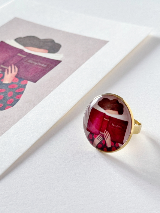 Anello La divoratrice di libri